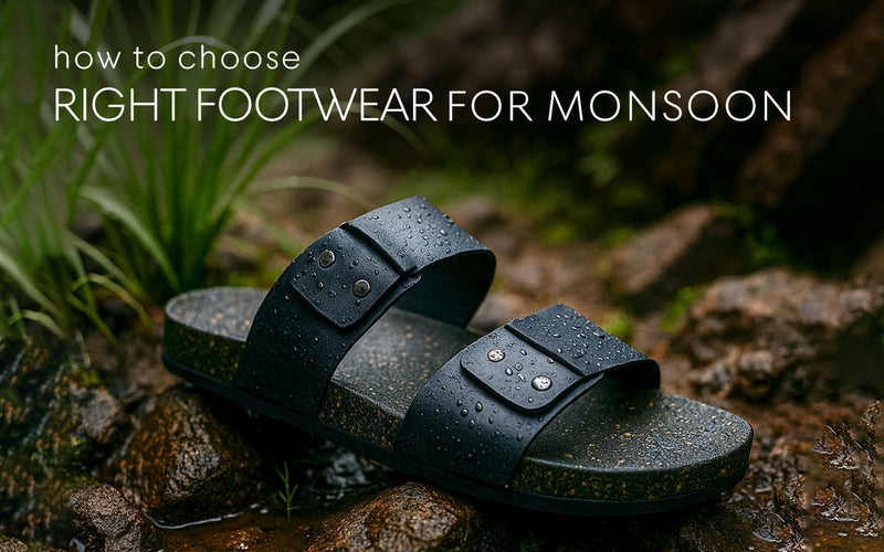 How to choose right footwear for monsoon