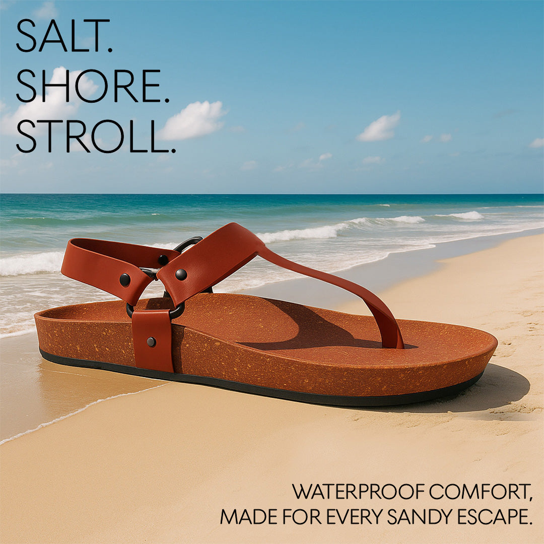 Tstrap Waterproof Cork Sandals