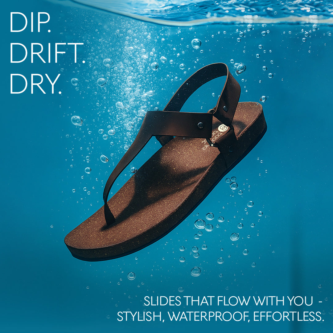 Tstrap Waterproof Cork Sandals