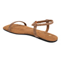 Zoe Luxe Ankle-Strap Vegan Leather Tan Women Sandals - Image 6 - Paaduks