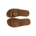 Tev Cloak Vegan Leather Brown Men Slides - Image 8 - Paaduks