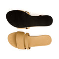 Tev Cloak Vegan Leather Yellow Women Slides - Image 4 - Paaduks