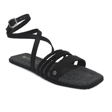 Veya Black Sandals Women