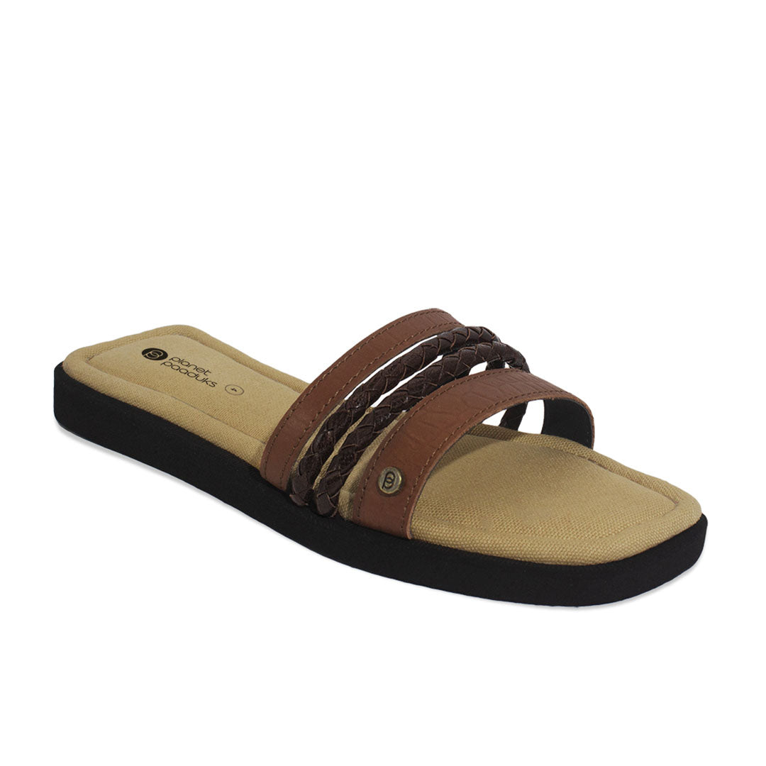 Mira Brown Slides Women