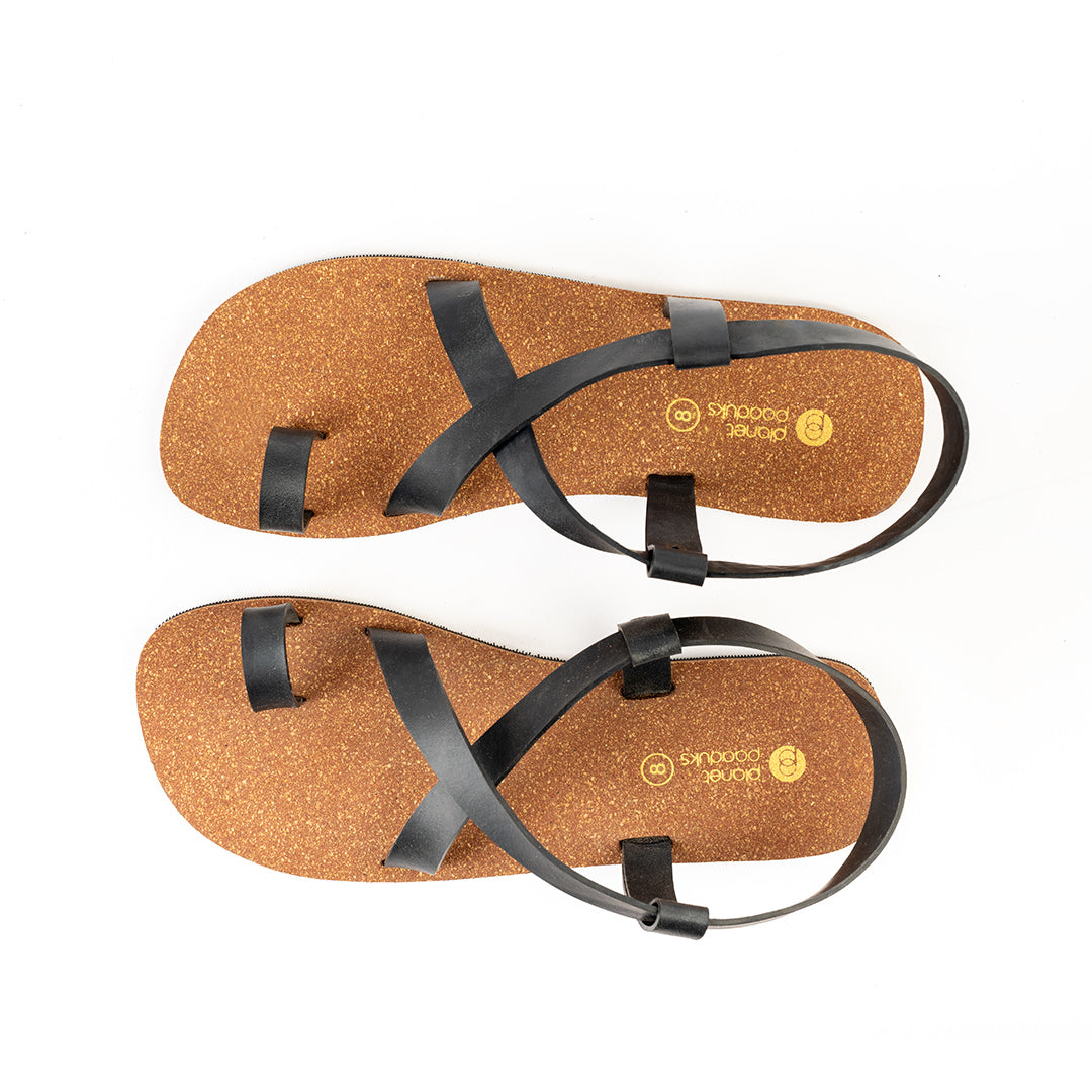 Sko Slingback Cork Sandals Men