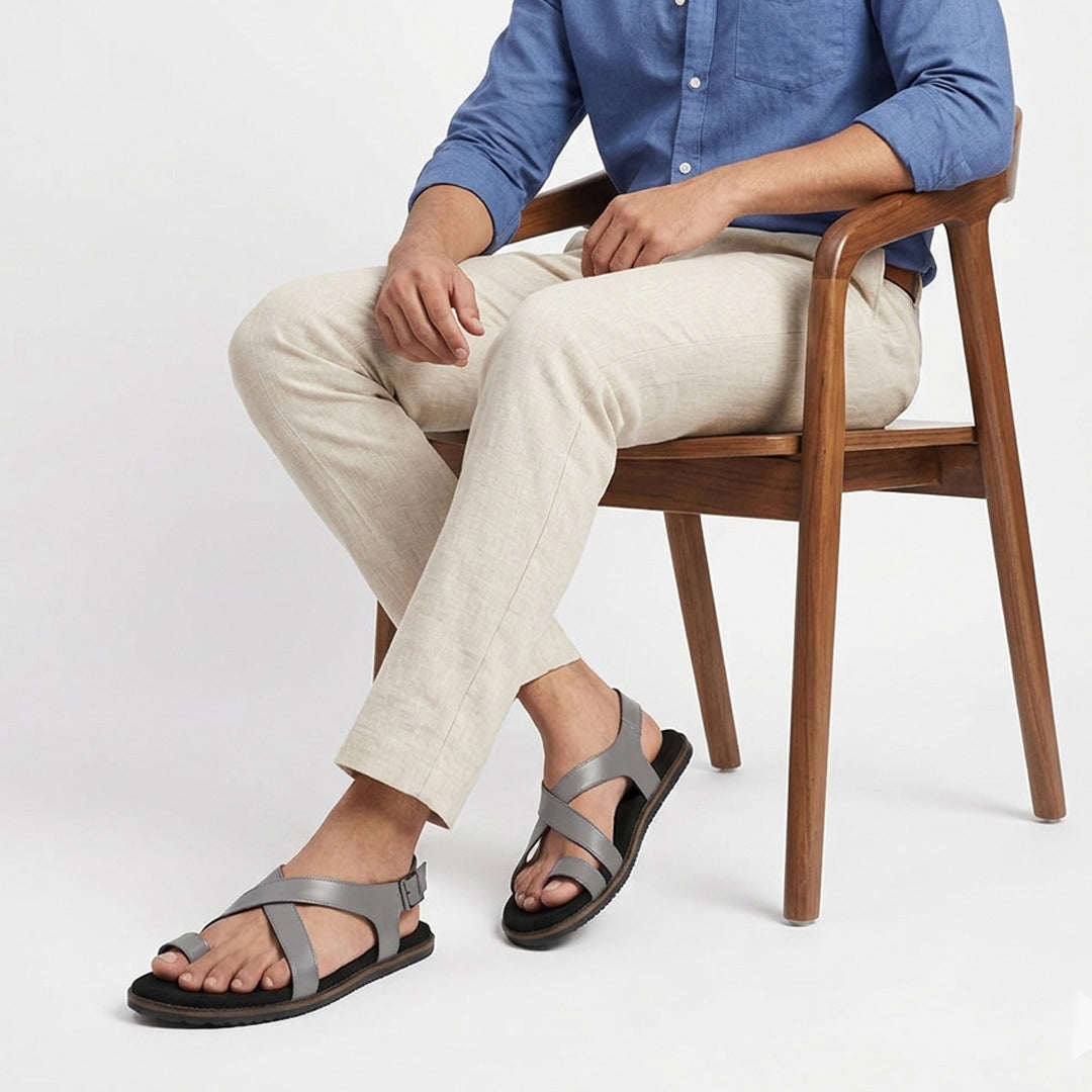 Sko Pro Grey Sandals Men