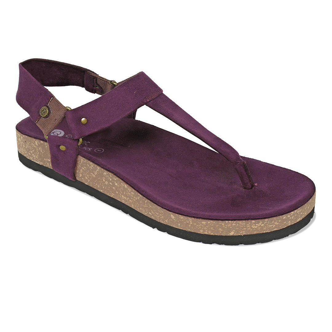 Ru Aubergine Sandals Women