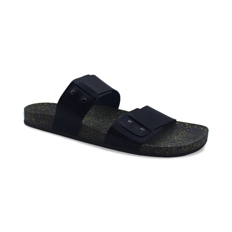 Sora Dark Blue Slides Men