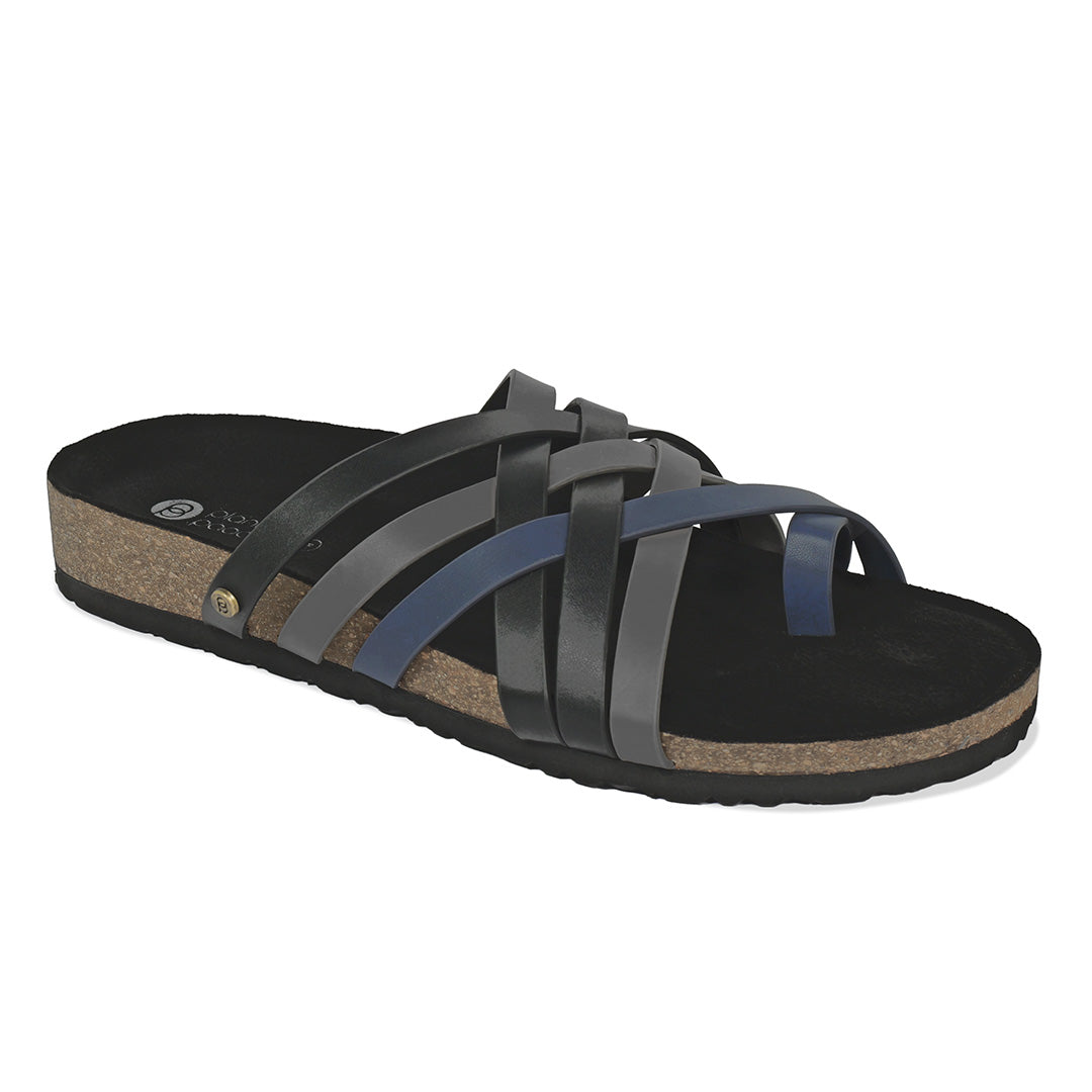 Enro Blue Slides Men