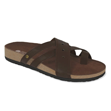 Kru Brown Slides Men