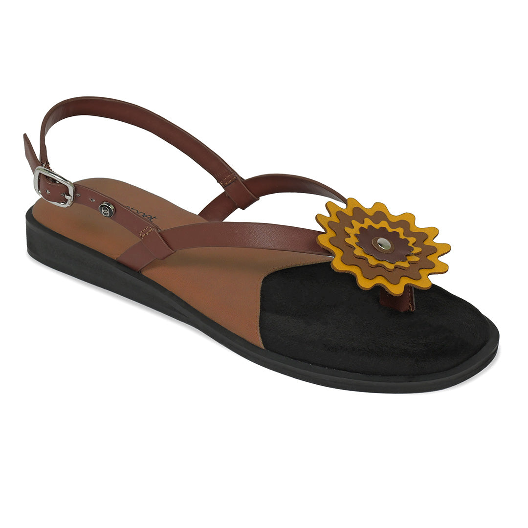 Orah Yellow Sandals Women