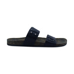 Sora Dark Blue Slides Men