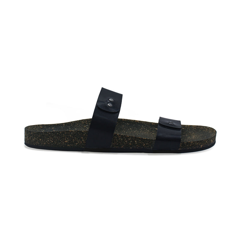 Yume Black Slides Women