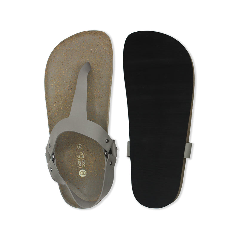 Kumo Grey Sandals Men