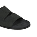 Finn Luxe Cloak Corduroy Black Men Slides - Image 4 - Paaduks