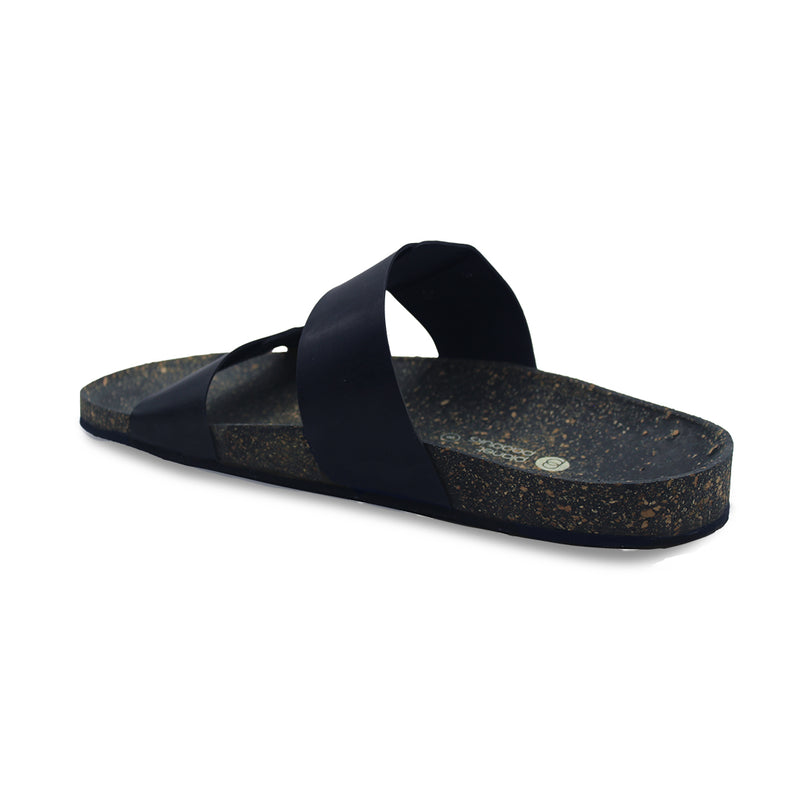 Sora Dark Blue Slides Men
