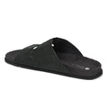 Finn Luxe Cloak Corduroy Black Men Slides - Image 5 - Paaduks