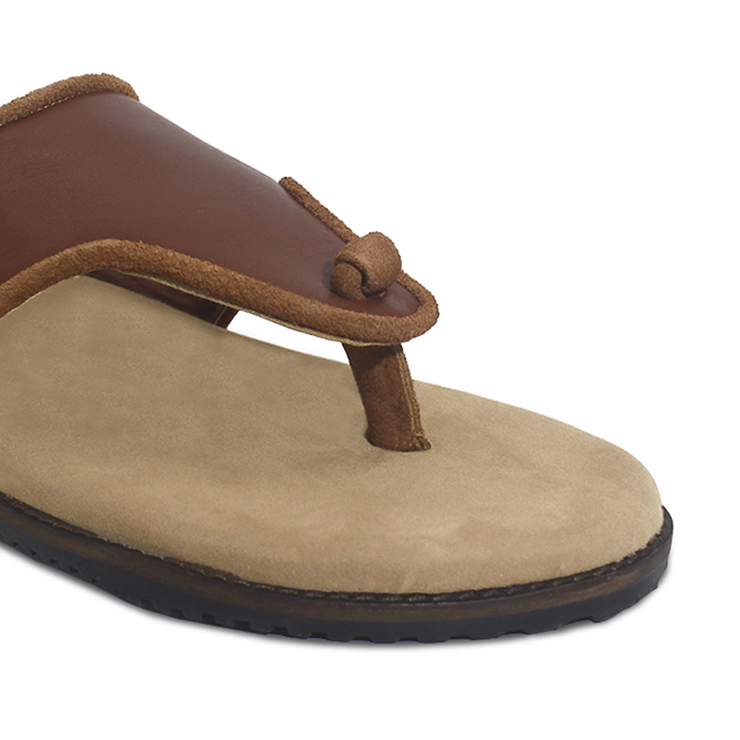 Drae Beige Slides Men - Image 4 - Paaduks