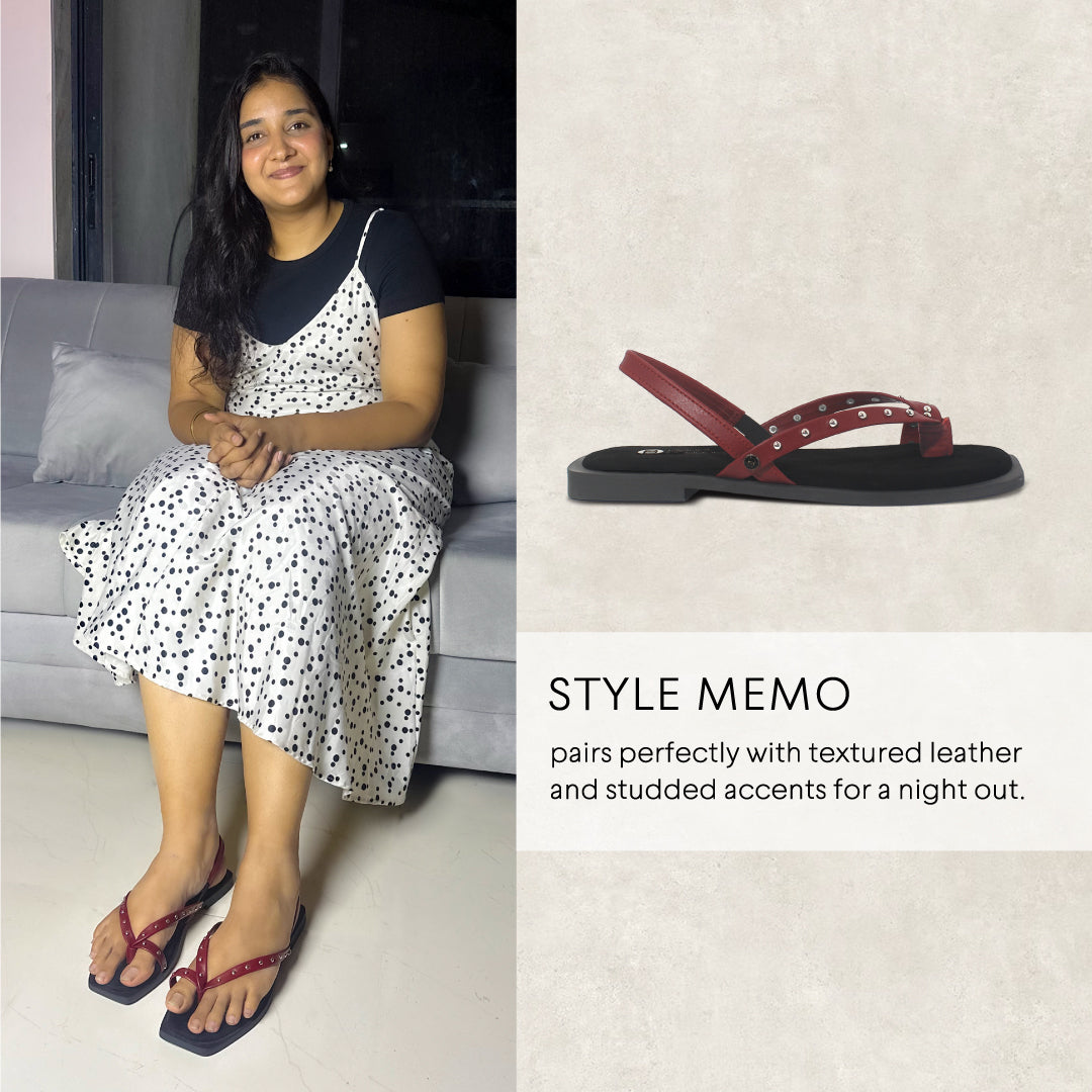 Oryn Cherry Sandals Women