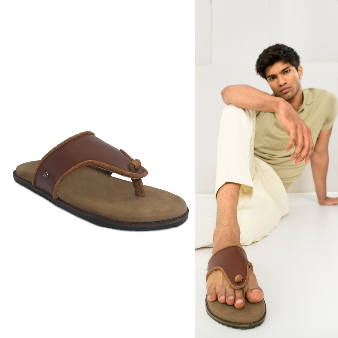 Drae Brown Slides Men