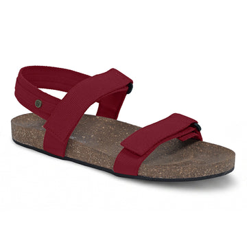 Varsha Maroon Sandals Women