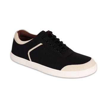 Dan Eco-Sole Sneakers Black and Beige Women