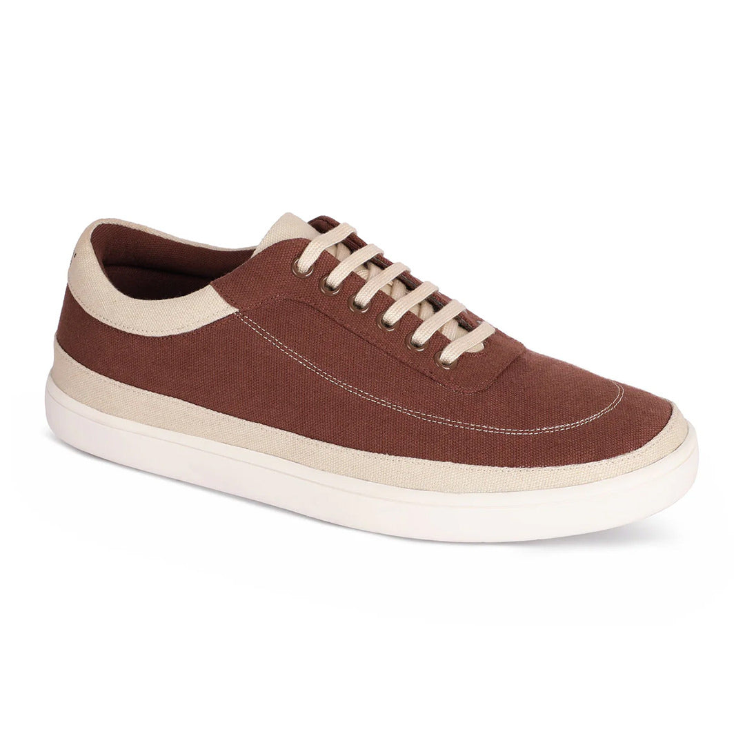 Ske Eco-Sole Sneakers Brown and Beige Men