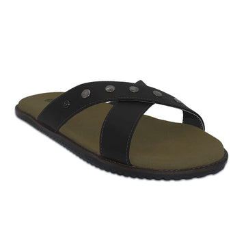 Cael Black Slides Men