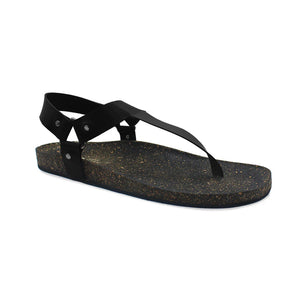 Kumo Black Sandals Men - Thrift