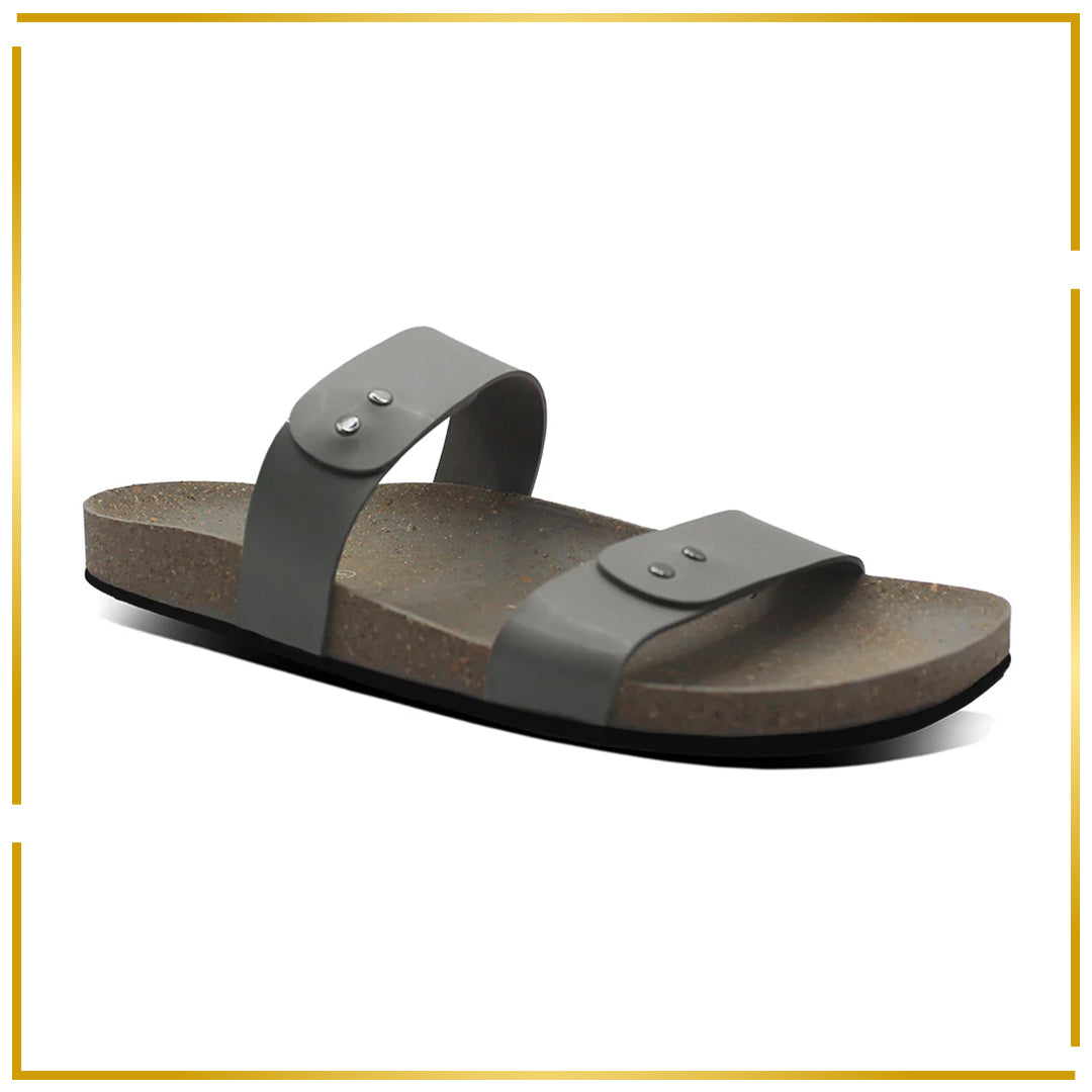 Yume Grey Slides Women