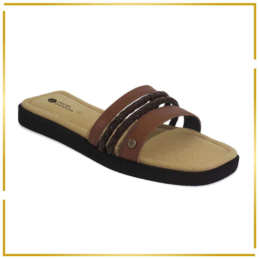 Mira Brown Slides Women