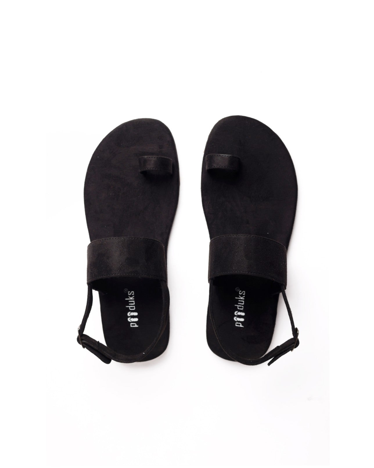 Zoo Toe-Ring Vegan Suede Sandals Men - Image 2 - Paaduks