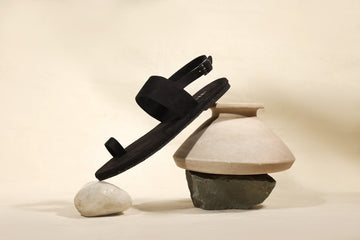 Zoo Toe-Ring Vegan Suede Sandals Men - Paaduks