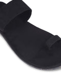 Zoo Toe-Ring Vegan Suede Sandals Men - Image 5 - Paaduks